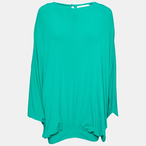 See by Chloe Green Jersey Draped Oversized Top M - See by Chloe - Modalova