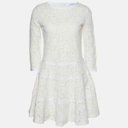 See by Chloe White Crochet Lace Fit & Flare Dress S - See by Chloe - Modalova