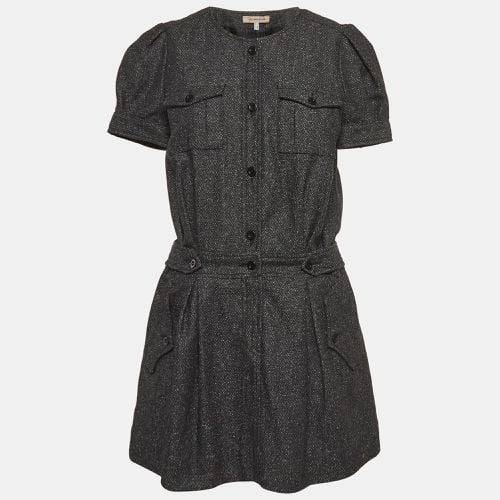 See by Chloe Black Tweed Sheath Mini Dress L - See by Chloe - Modalova