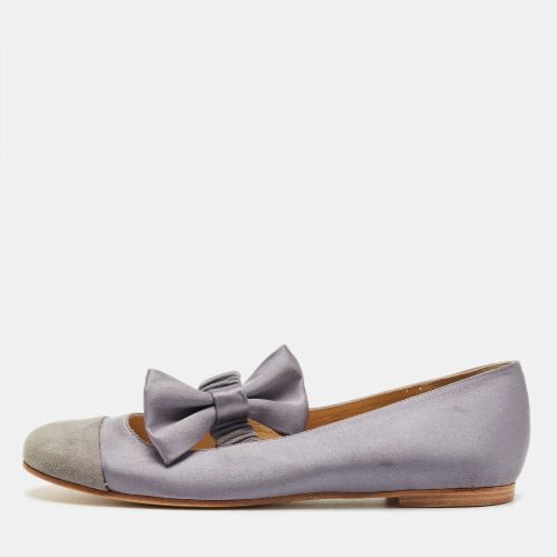 See by Chloe Purple Satin Bow Ballet Flats Size 37 - See by Chloe - Modalova