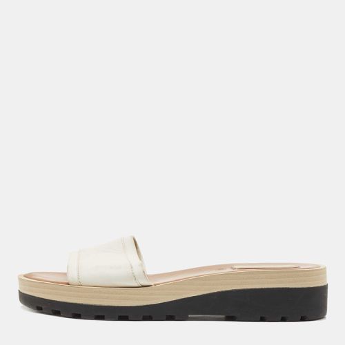 See by Chloe White Leather Slides Size 38 - See by Chloe - Modalova