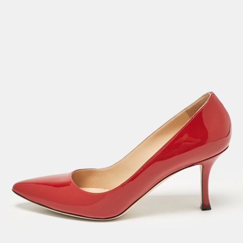 Sergio Rossi Red Patent Leather Secret Pumps Size 37.5 - Sergio Rossi - Modalova