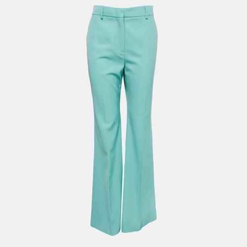 Sportmax Green Wool Blend High Waist Flared Trousers L - Sportmax - Modalova