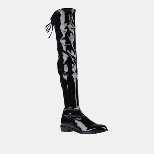 Stuart Weitzman Patent Leather Over The Knee Boots Size 37 - Stuart Weitzman - Modalova