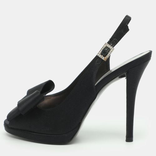 Size 37 Satin Slingback Pumps - Stuart Weitzman - Modalova