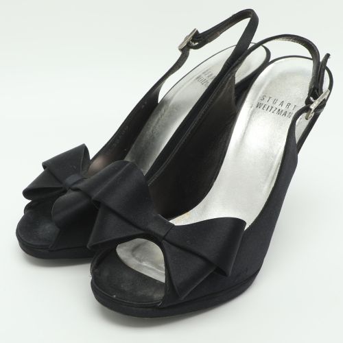 Size 37 Satin Slingback Pumps - Stuart Weitzman - Modalova