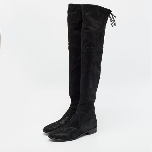 Size 39 Suede Knee Length Boots - Stuart Weitzman - Modalova