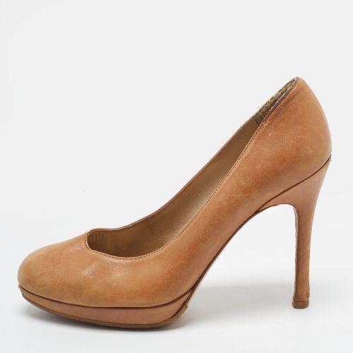 Size 36.5 Leather Platform Pumps - Stuart Weitzman - Modalova