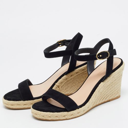 Size 39.5 Suede Wedge Sandals - Stuart Weitzman - Modalova