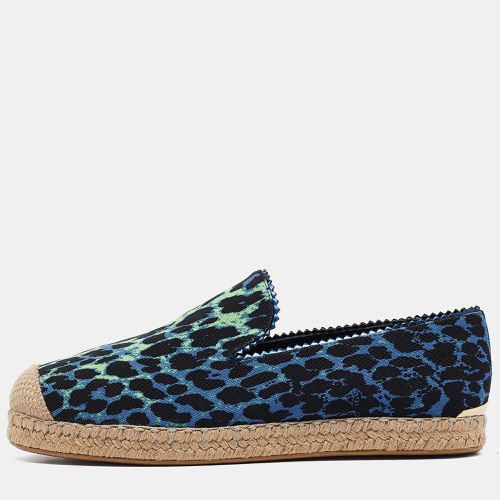 Stuart Weitzman Multicolor Canvas Slip On Espadrille Flats Size 37.5 - Stuart Weitzman - Modalova