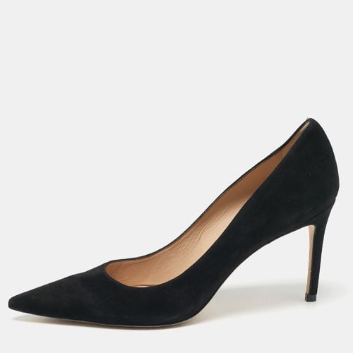 Stuart Weitzman Black Suede Pointed Toe Pumps Size 41 - Stuart Weitzman - Modalova