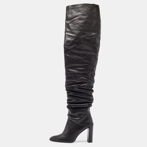 Leather Histyle Over The Knee Boots Size 42.5 - Stuart Weitzman - Modalova