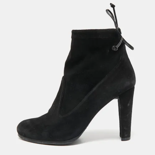 Size 38.5 Suede Ankle Length Boots - Stuart Weitzman - Modalova