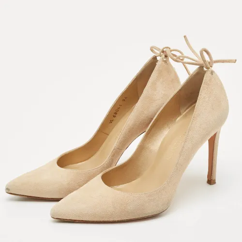 Suede Pointed Toe Pumps Size 36 - Stuart Weitzman - Modalova