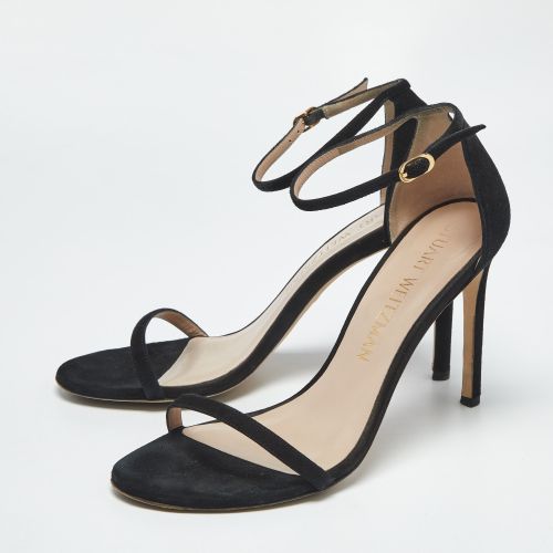 Suede Nudist Ankle Strap Sandals Size 41 - Stuart Weitzman - Modalova