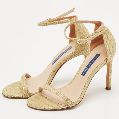 Size 34 Glitter Ankle Strap Sandals - Stuart Weitzman - Modalova