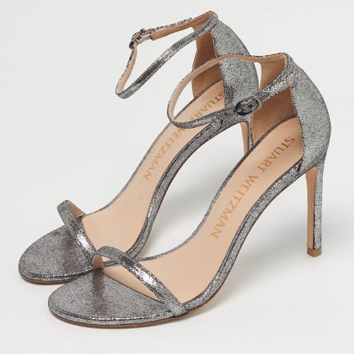 Nudistsong Size 38.5 Leather Ankle Strap Sandals - Stuart Weitzman - Modalova