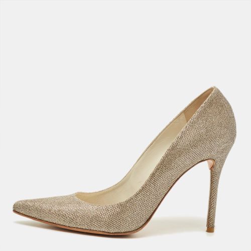Size 40 Lurex Fabric Pointed Toe Pumps - Stuart Weitzman - Modalova