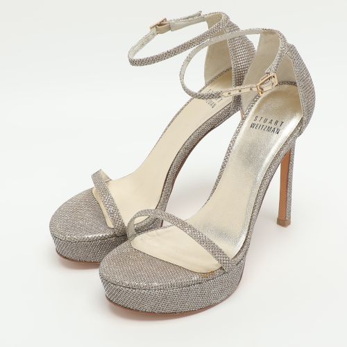 Size 36 Glitter Ankle Strap Sandals - Stuart Weitzman - Modalova