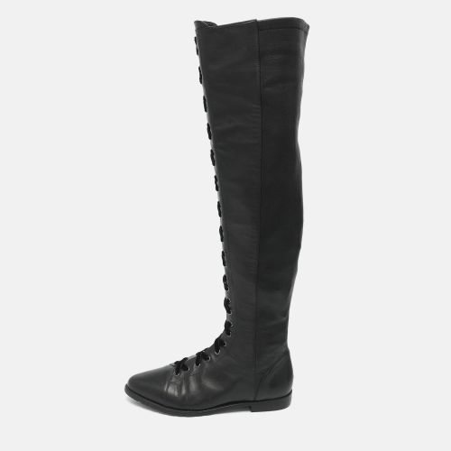 Size 35 Leather Knee Length Boots - Stuart Weitzman - Modalova