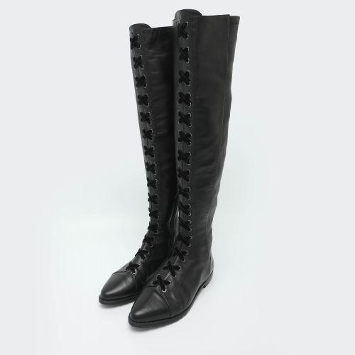 Size 35 Leather Knee Length Boots - Stuart Weitzman - Modalova
