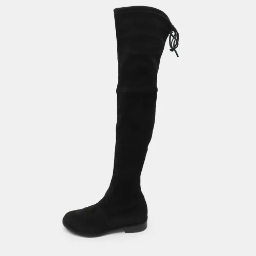 Lowland Size 36.5 Suede Over The Knee Boots - Stuart Weitzman - Modalova