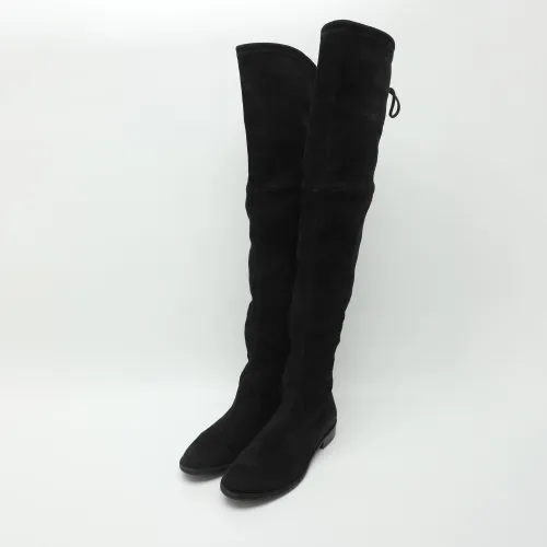 Lowland Size 36.5 Suede Over The Knee Boots - Stuart Weitzman - Modalova