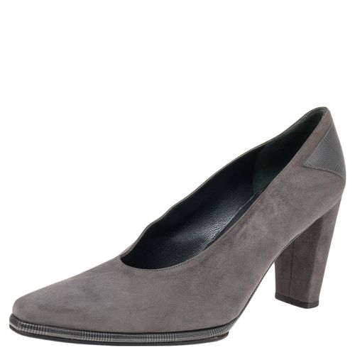 Stuart Weitzman Grey Suede Pumps Size 38.5 - Stuart Weitzman - Modalova