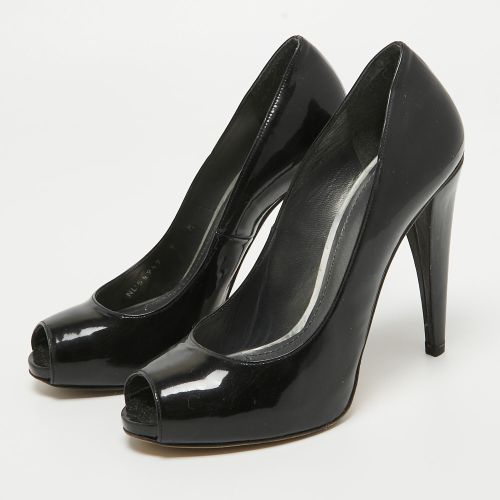 Patent Platform Round Toe Pumps Size 39.5 - Stuart Weitzman - Modalova