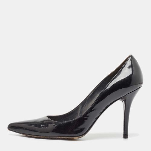 Stuart Weitzman Black Patent Leather Pointed Toe Pumps Size 39.5 - Stuart Weitzman - Modalova