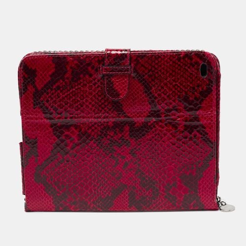 Stella McCartney Red Faux Python Leather Falabella iPad 2 Case Holder - Stella McCartney - Modalova