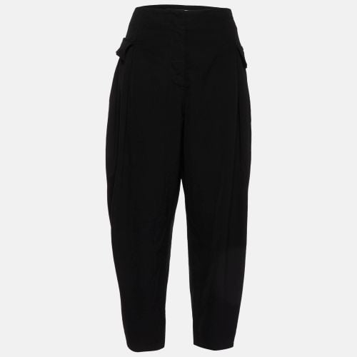 Stella Mccartney Black Wool Loose Fit Trousers M - Stella McCartney - Modalova