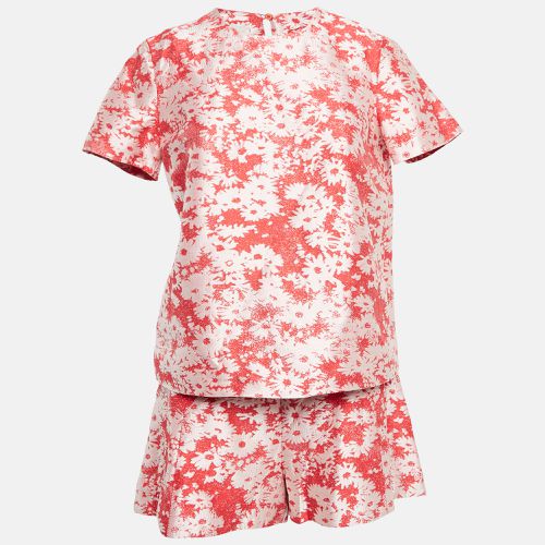 Stella McCartney Red Floral Jacquard Shorts Set S/M - Stella McCartney - Modalova