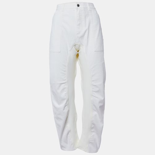 Stella McCartney White Denim & Jersey Tapered Jeans L/Waist 34" - Stella McCartney - Modalova