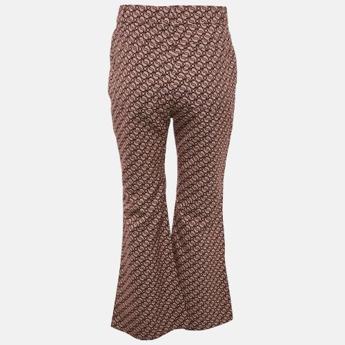 Pink/ Jacquard Wide Leg Pants M - Stella McCartney - Modalova