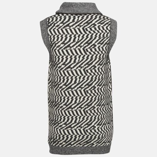 Patterned Wool Cowl Neck Top XS - Stella McCartney - Modalova