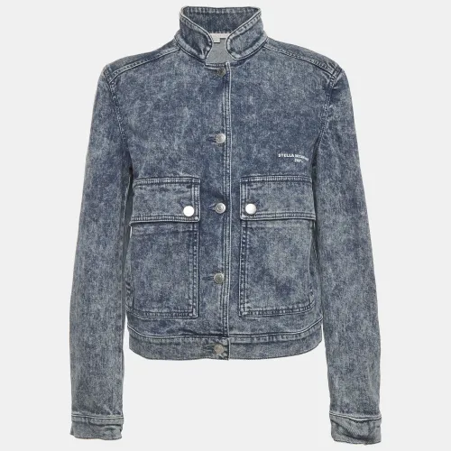 Denim Button Up Jacket S - Stella McCartney - Modalova