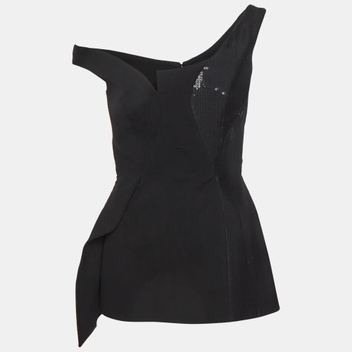 Wool Dixie Asymmetric Peplum Top M - Stella McCartney - Modalova