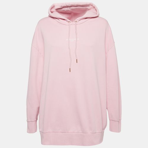 Logo Printed Cotton Knit Hoodie M - Stella McCartney - Modalova