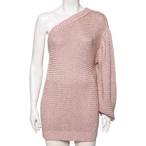 Stella McCartney Pink Knit One Shoulder Jumper S - Stella McCartney - Modalova