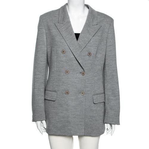 Stella McCartney Grey Wool Double Breasted Blazer M - Stella McCartney - Modalova