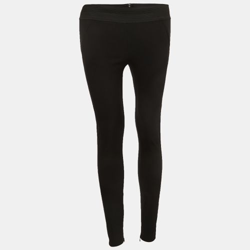 Stella McCartney Black Knit Skinny Pants XXS - Stella McCartney - Modalova