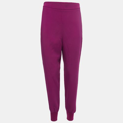 Stella McCartney Purple Crepe Jogger Pants S - Stella McCartney - Modalova