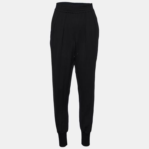 Stella McCartney Black Crepe Joggers S - Stella McCartney - Modalova