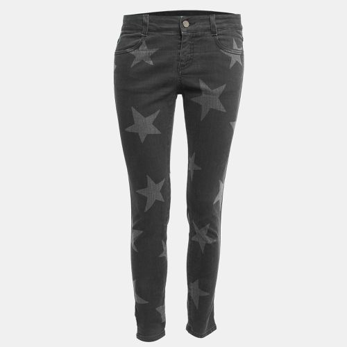 Stella McCartney Grey Star Print Denim Skinny Jeans M Waist 27" - Stella McCartney - Modalova