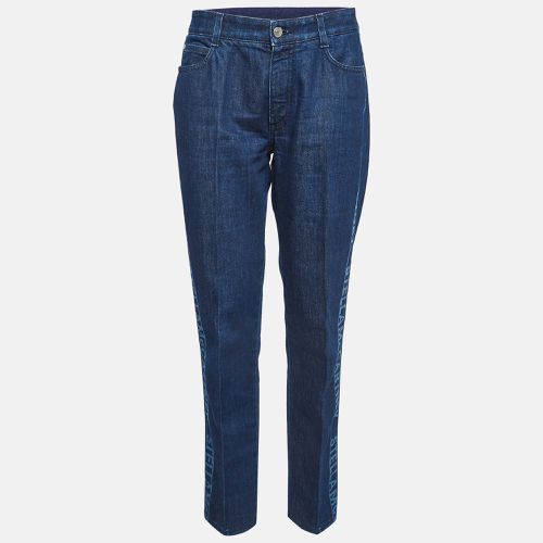 Stella McCartney Blue Logo Printed Denim Jeans M Waist 27" - Stella McCartney - Modalova