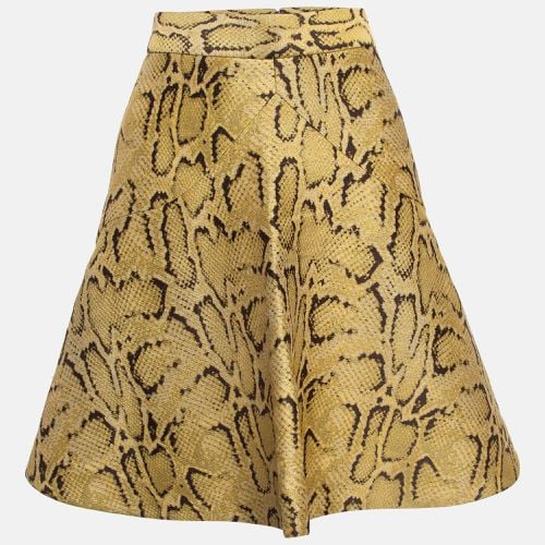 Python Pattern Jacquard Flared Skirt S - Stella McCartney - Modalova