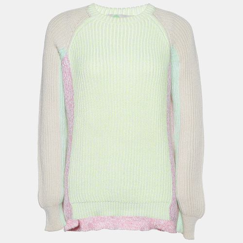 Colorblock Rib Knit Sweater S - Stella McCartney - Modalova