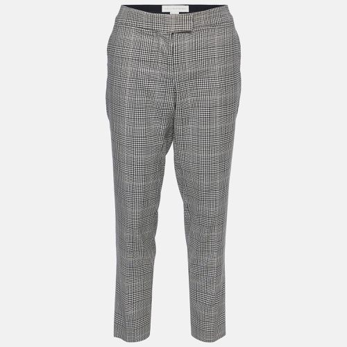 Monochrome Houndstooth Wool Tapered Trousers S - Stella McCartney - Modalova