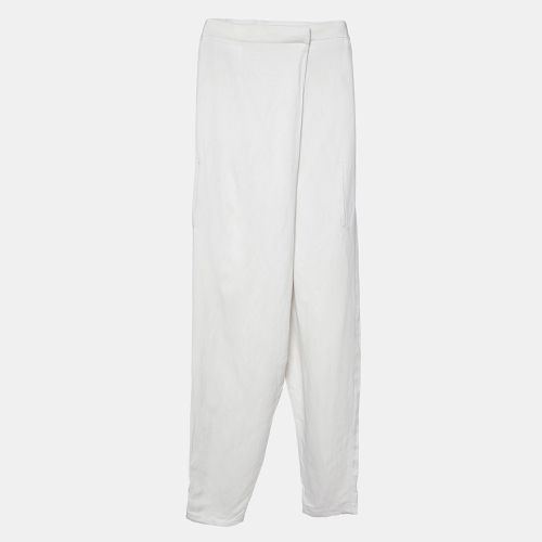 Linen Blend Front Wrap Pants S - Stella McCartney - Modalova